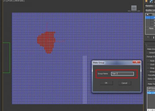 آموزش پاره کردن پارچه در تری دی مکس